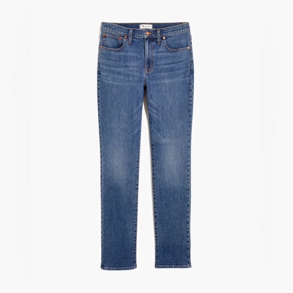 Madewell The Slim Boyjean in Fearn Wash Size 26T EUC